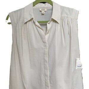 NWT a.n.a. sleeveless breezy blouse Size S